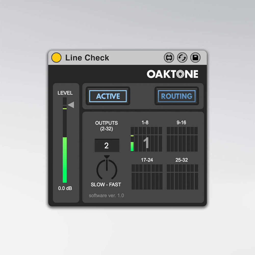 Line Check - Oaktone