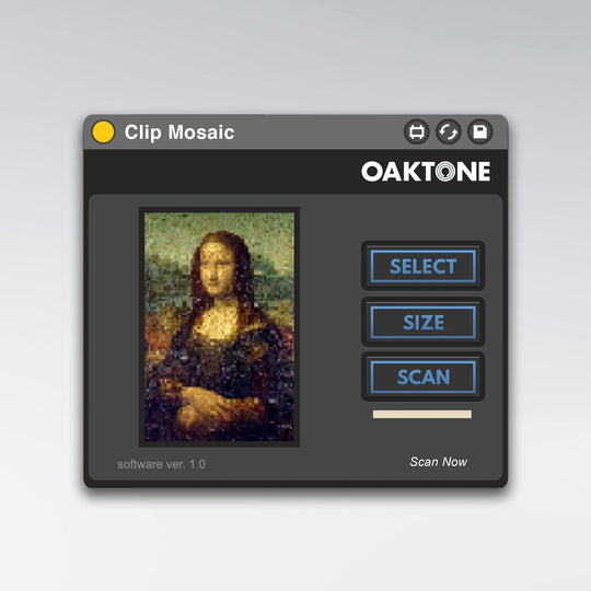 Clip Mosaic - Oaktone